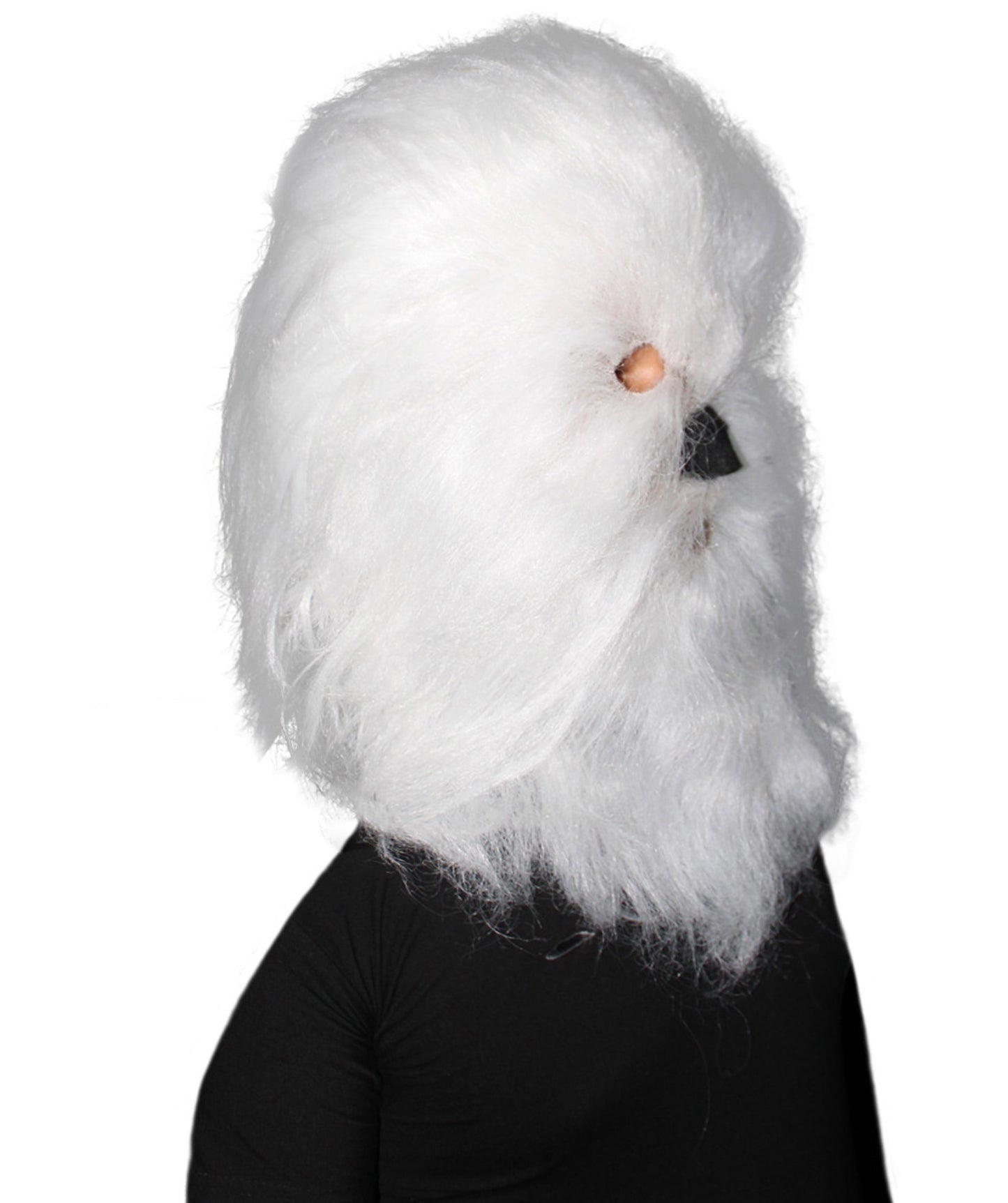 Unisex Warrior Ape Gorilla Mask Wig| Multiple Colors| Perfect for Halloween| Breathable Synthetic Fiber