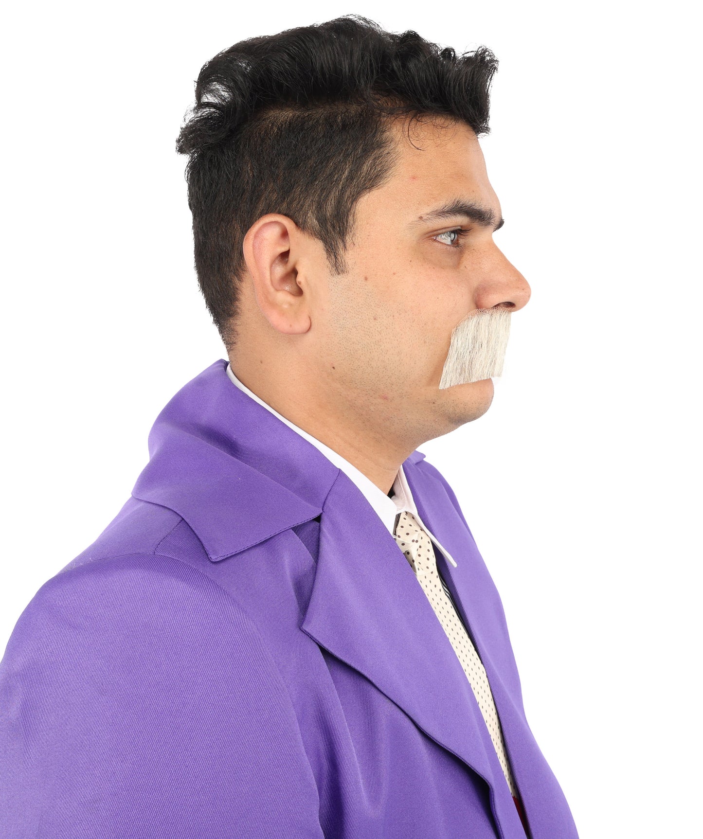 Men's Human Hair Moustache | Facial Hair Multiple Colours Option | HPO