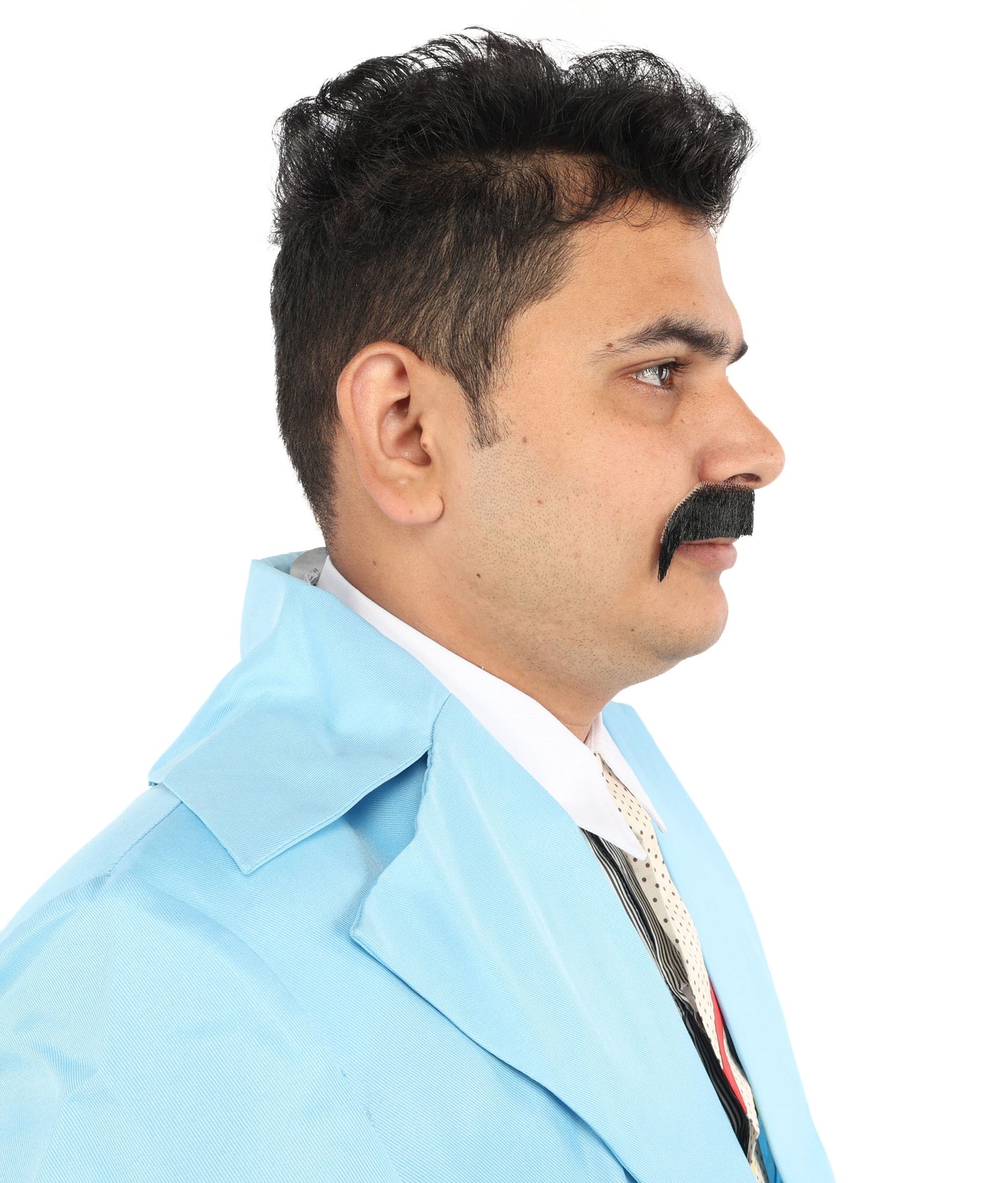 HPO Men's Synthetic Hair Fake Mustache Fancy Facial Hair