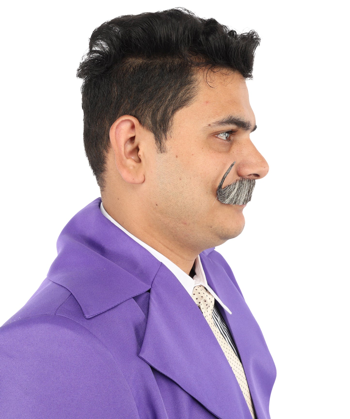 Men's Watson Synthetic Hair Moustache | Facial Hair Multiple Colour Options | HPO