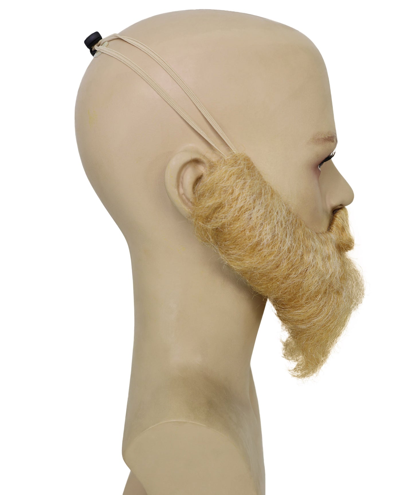 HPO Men's Hipster Beard and Mustache | Multicolor full bushy facial hair design | Ideal for party, Halloween, cosplay, theater, drag, performance, costume events