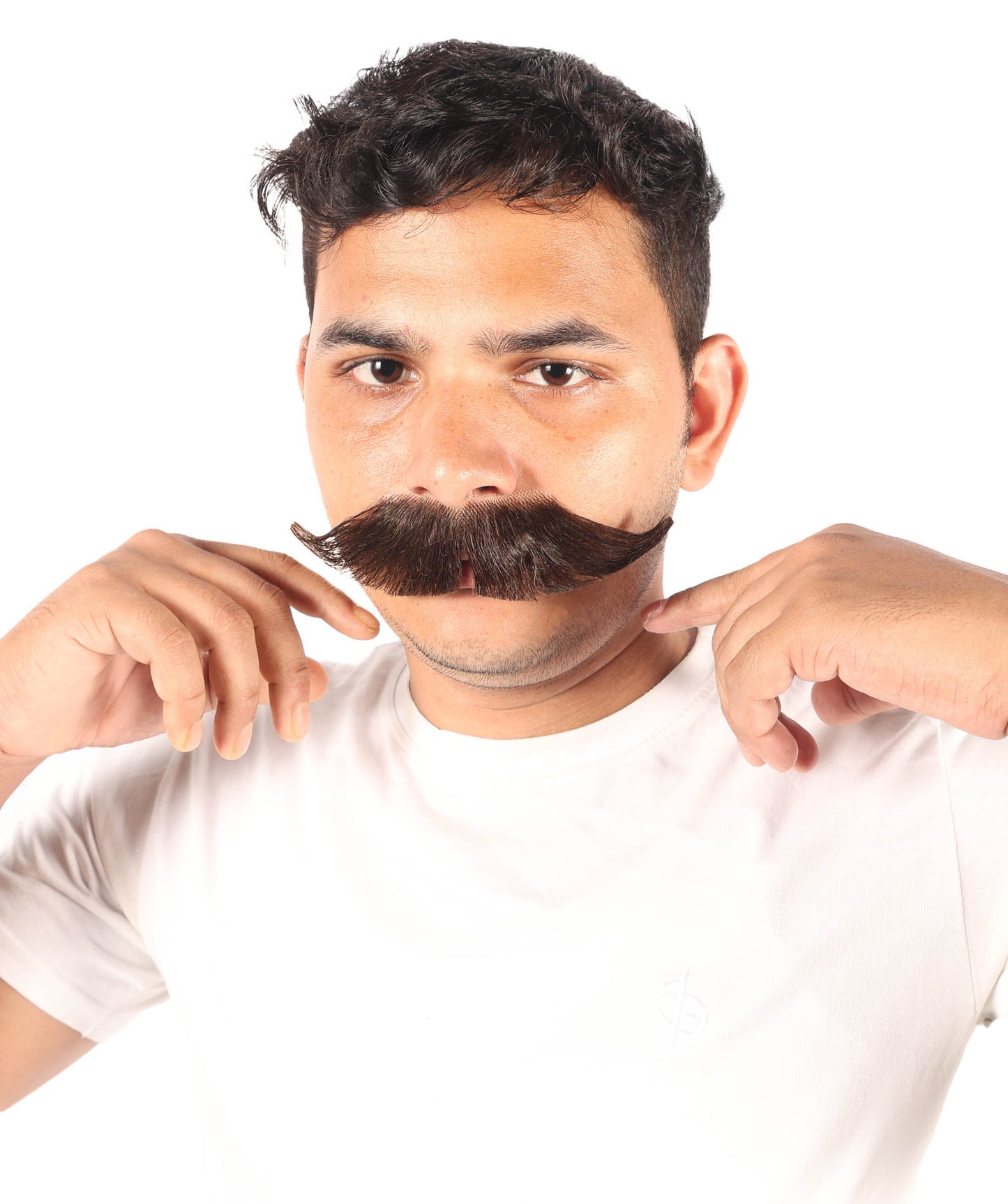 Premium Watson Human Facial Hair Mustache For Men | HPO