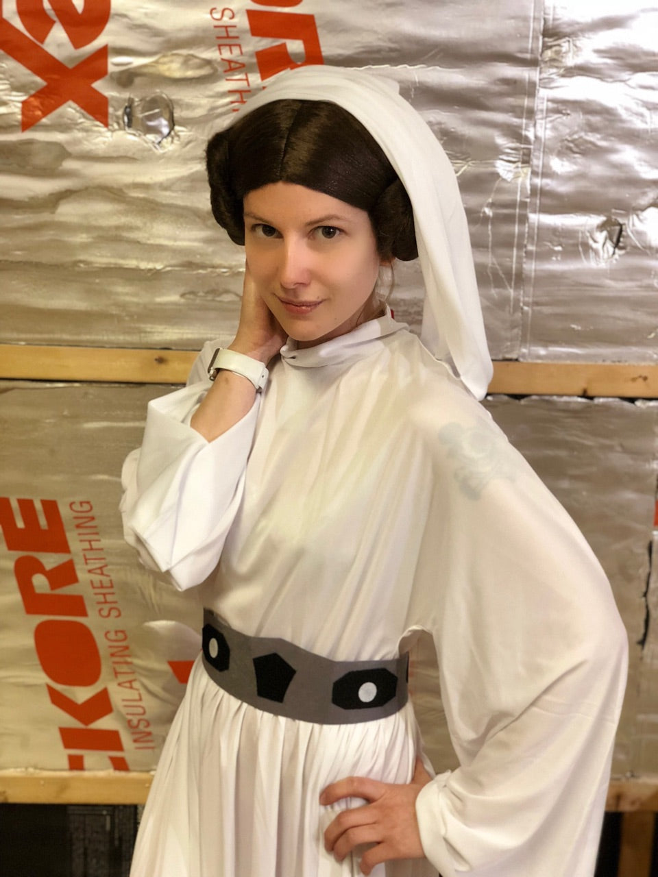 HPO Women's Princess White Costume | Halloween and Festival | Flame-retardant Synthetic Fabric