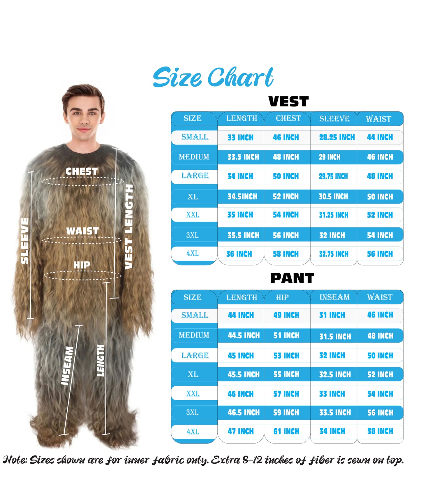 Unisex Hairy Warrior Ape Military Leader Resistance Fighter Costume | Multiple Colors Fancy Costume