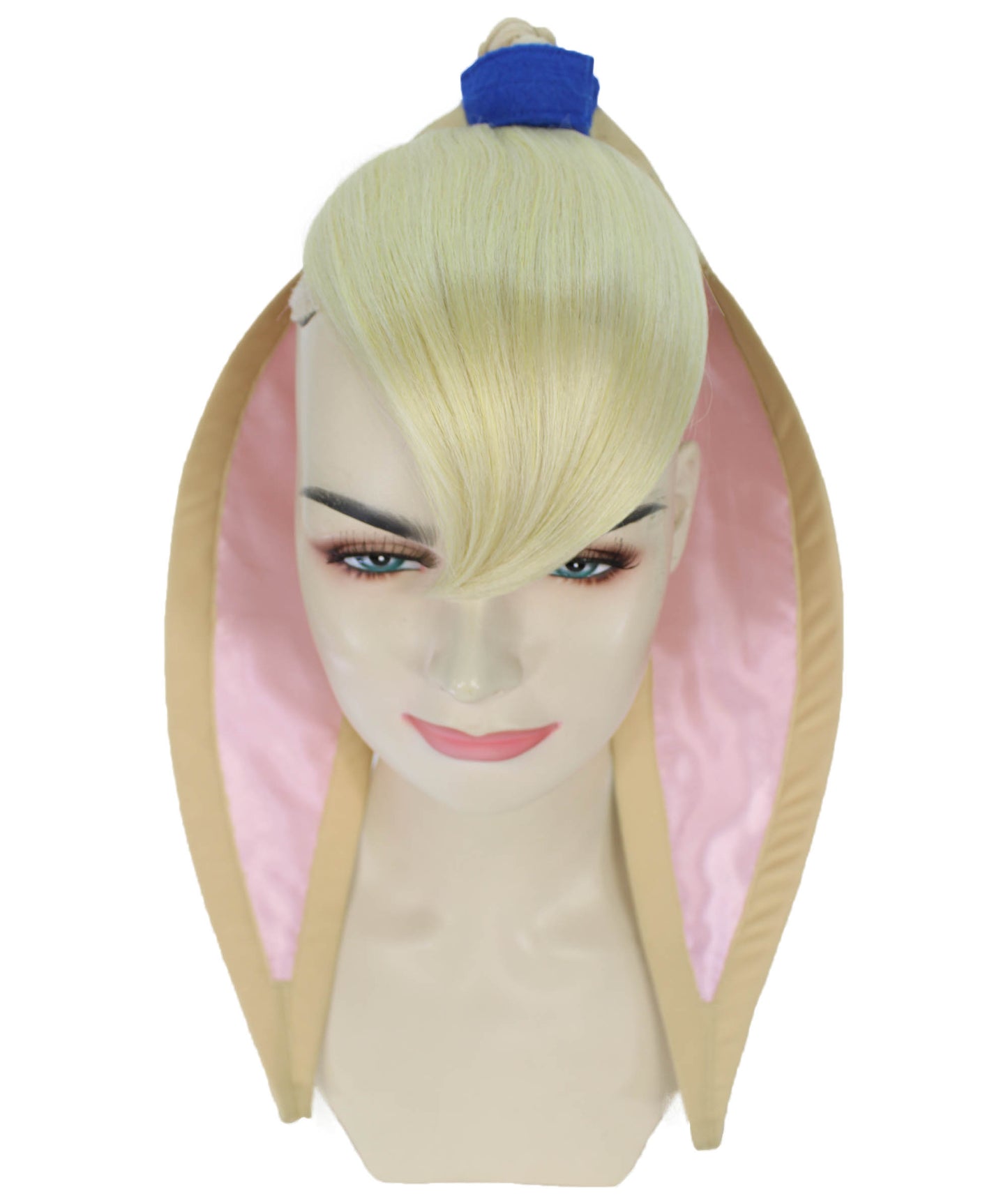 HPO Women's Bunny Vintage Cartoons Bangs and Ears , Synthetic Soft Fiber Hair , Perfect for your next Festival and Group Anime Party!