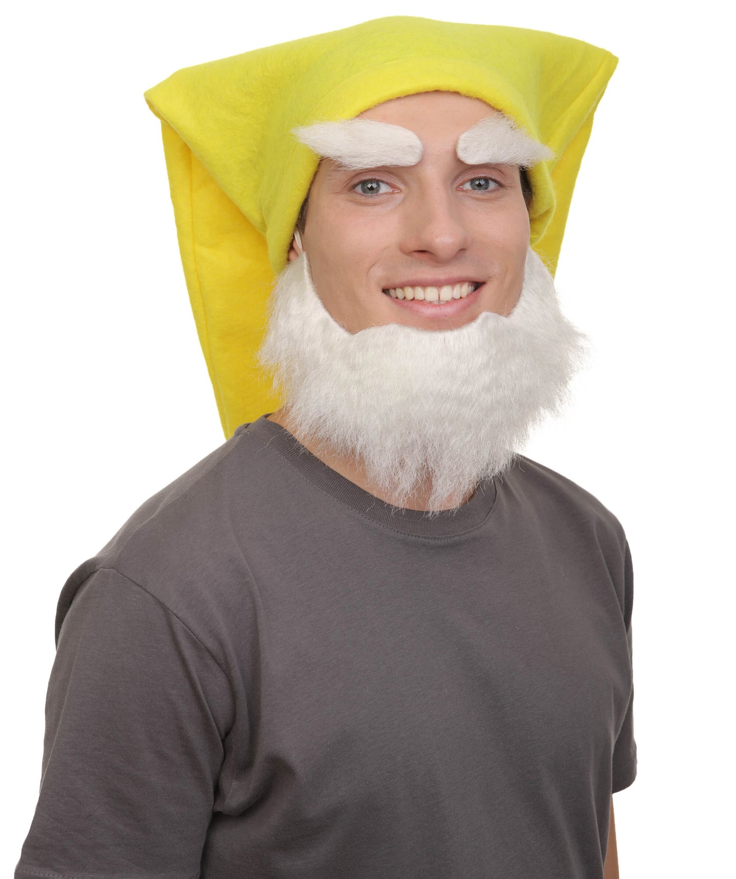 Dwarf Beard with Yellow Hat