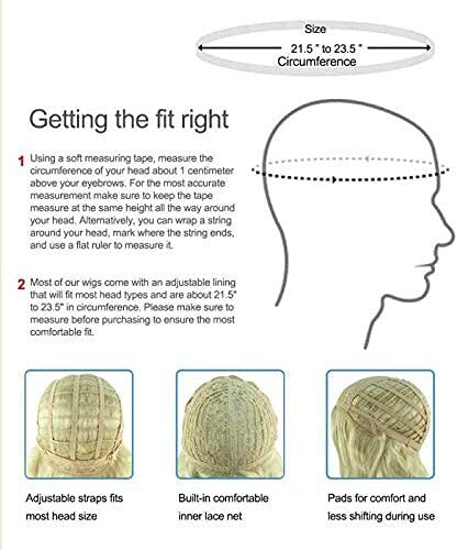 HPO Women's Silver Blonde Spiky Short Wig | Perfect for Halloween | Flame-retardant Synthetic Fiber