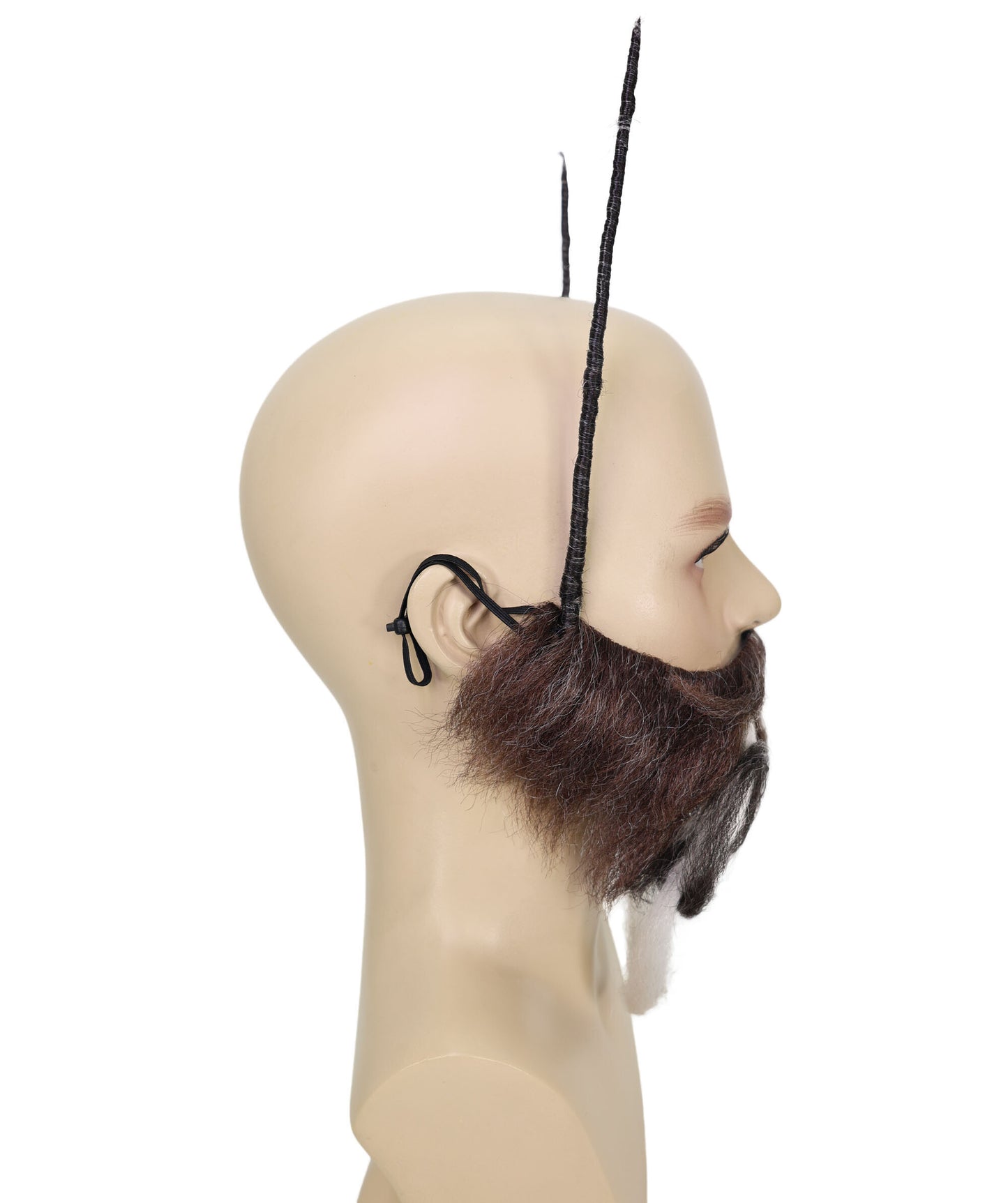 HPO Adult Men's Most Epic Beards & Mustaches – Realistic Halloween & Cosplay Accessory