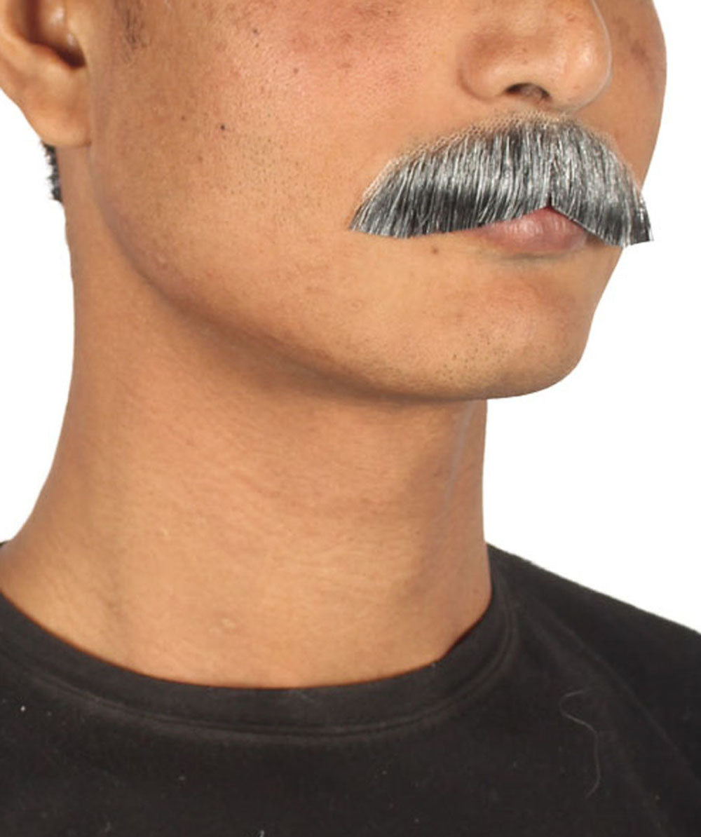 Mixed Black Mustache Style