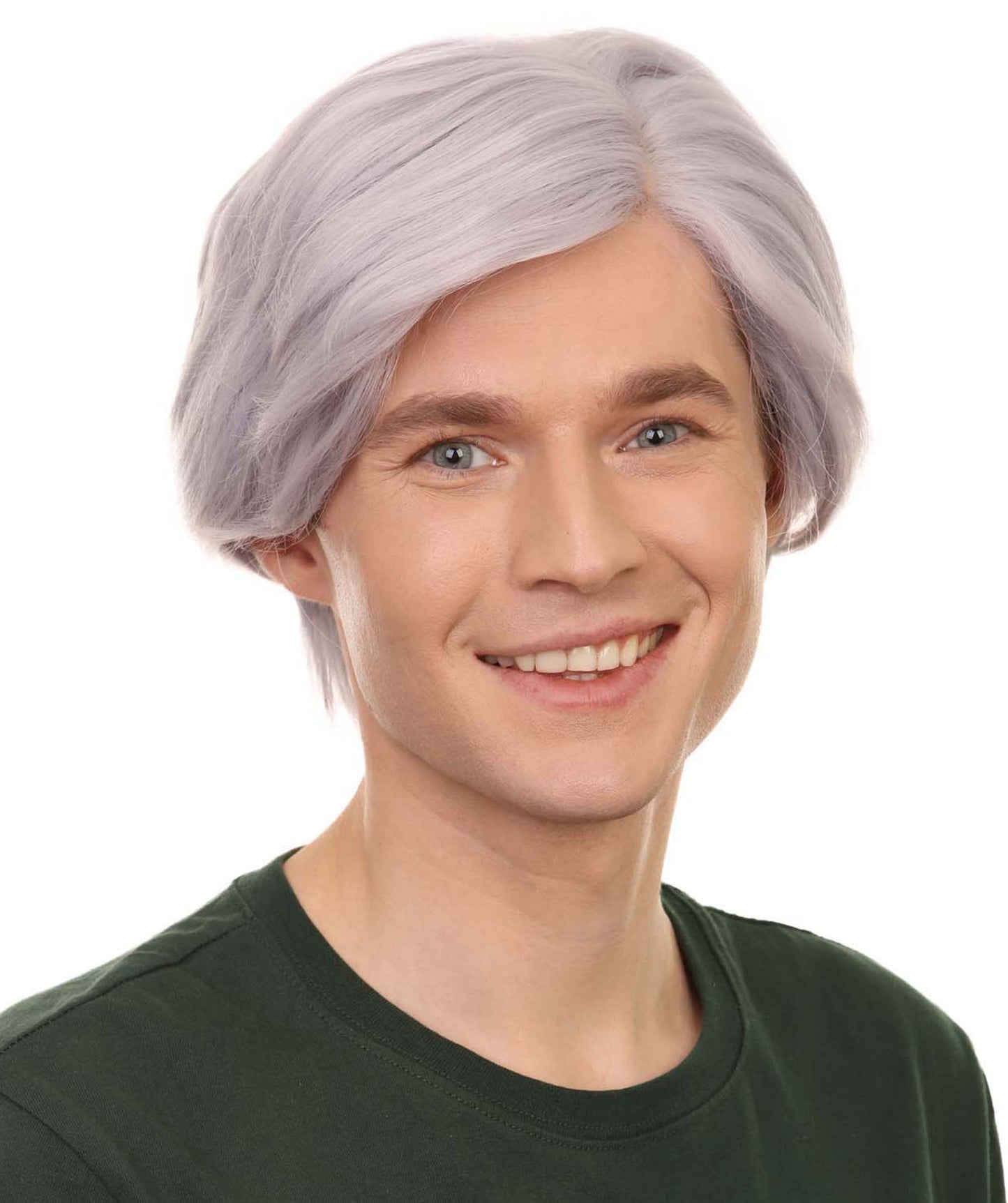 Ash Grey K-pop wig