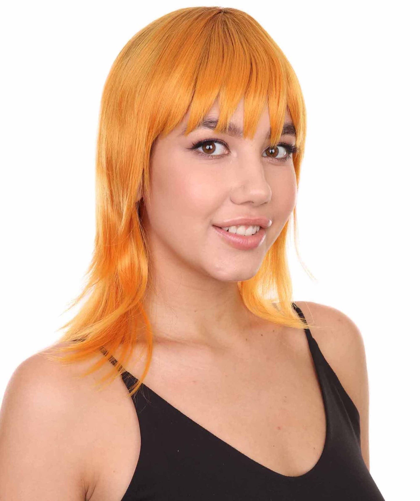 Pop Singer Mullet Wig
