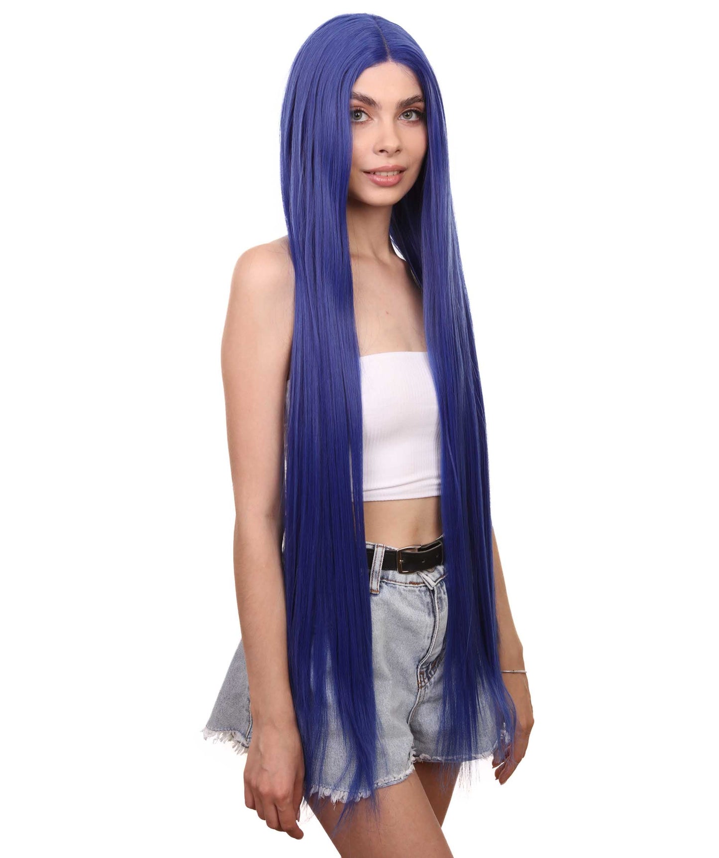 Marli Women's Extra Long Length Lace Front Straight Hair - Fashion Wigs | Nunique