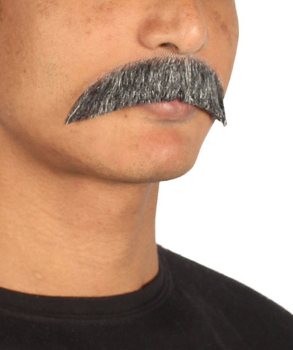 Grey Einstein Mustache