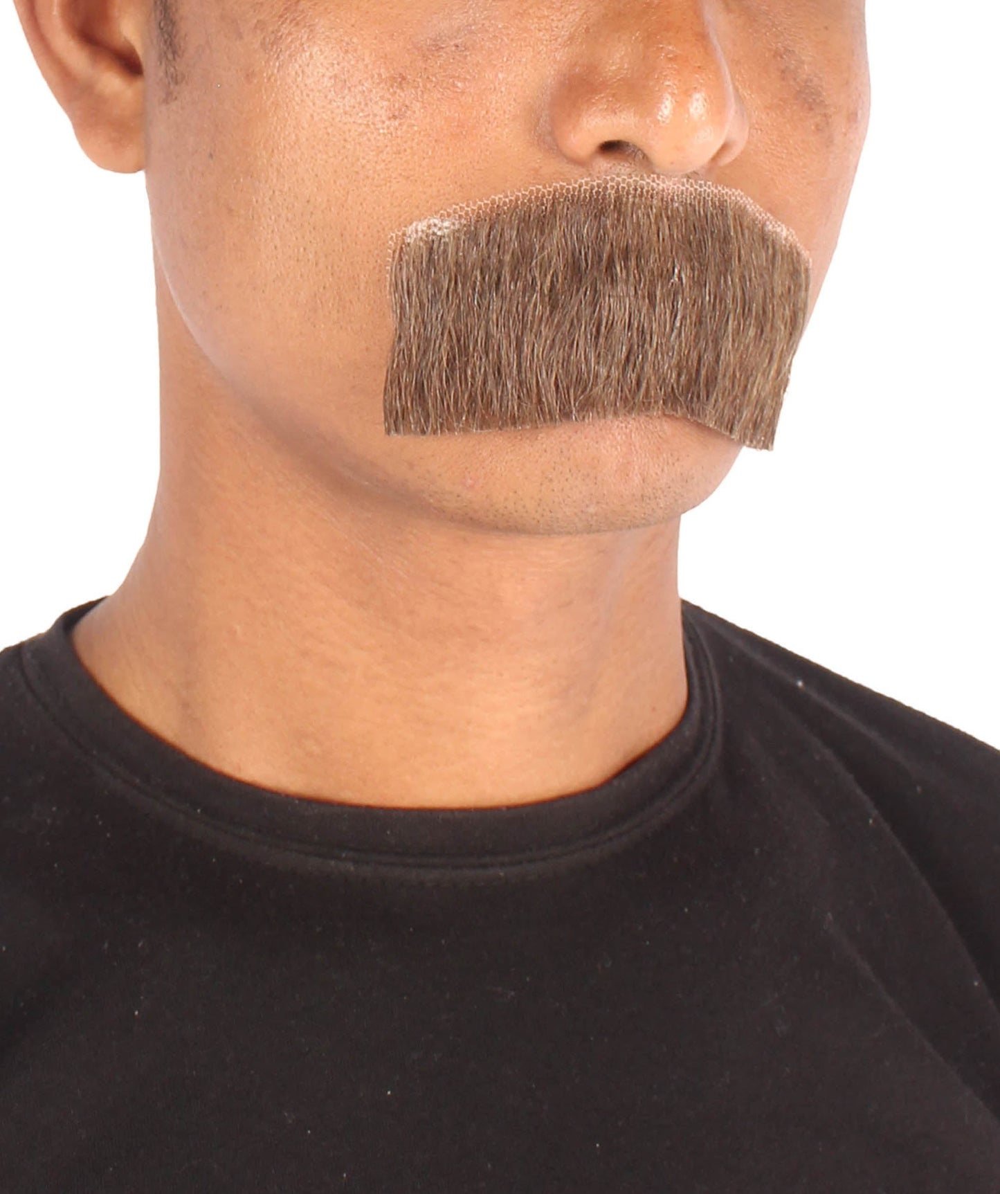 Brown Human Hair mustache