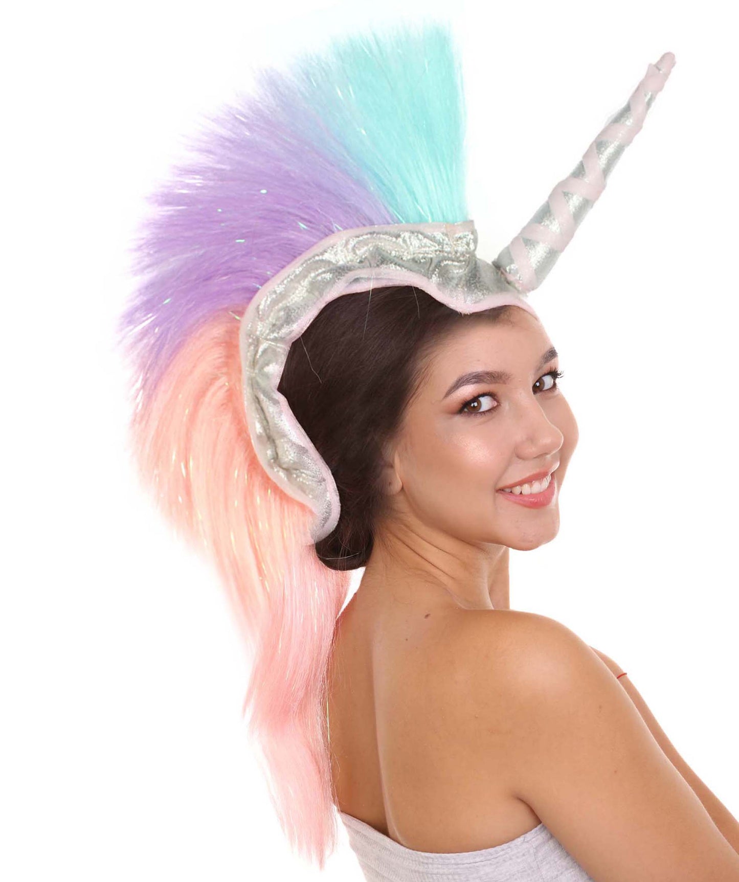 Unicorn Mohawk Headpiece