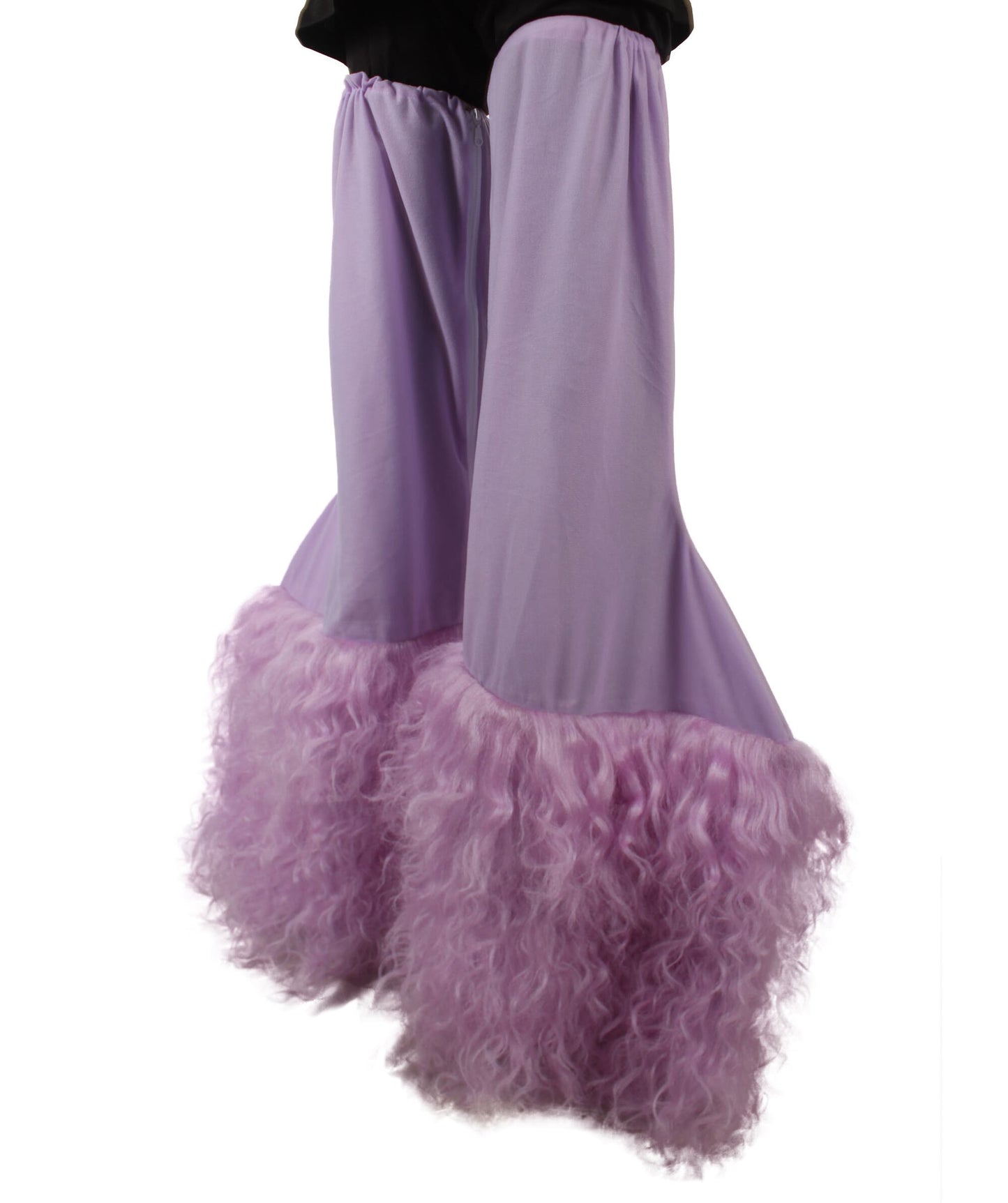 Unisex Hairy Warrior Ape Wookie Pair Stilt Covers