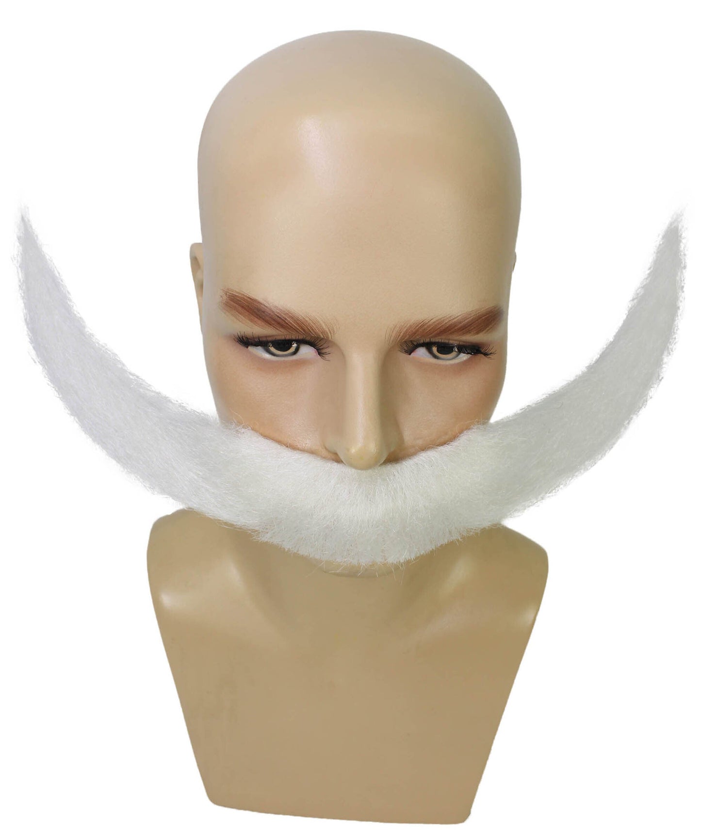 Men’s Crescent-shaped Anime Pirate White Mustache
