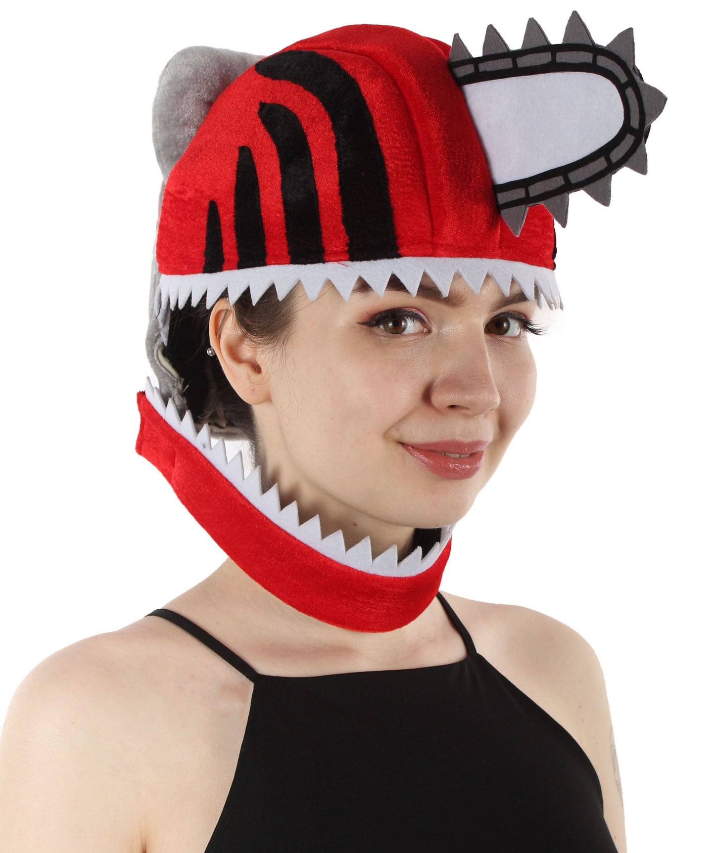 Unisex Anime Devil Hunter Chainsaw Head Hat, Breathable Design