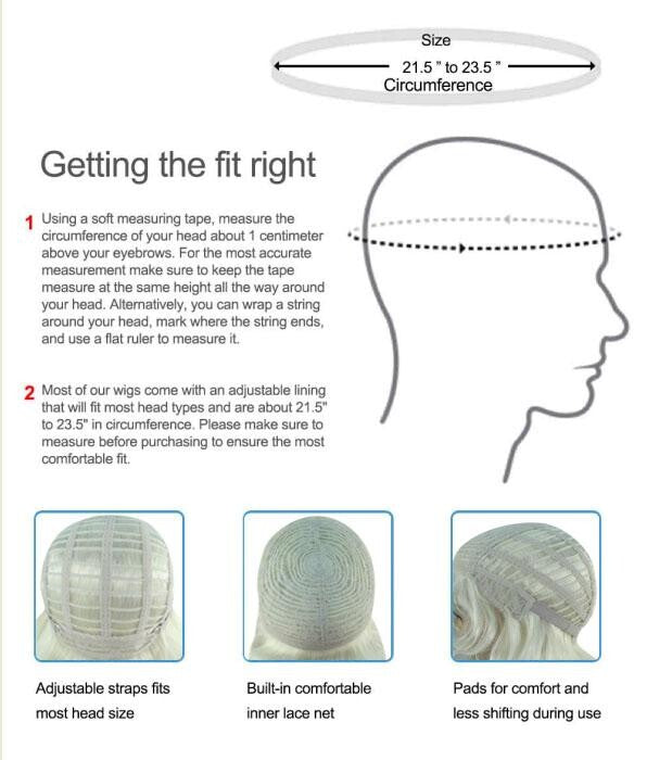 HPO Men's King of Games Multicolor Wig | Best for Halloween | Flame-retardant Synthetic Fiber