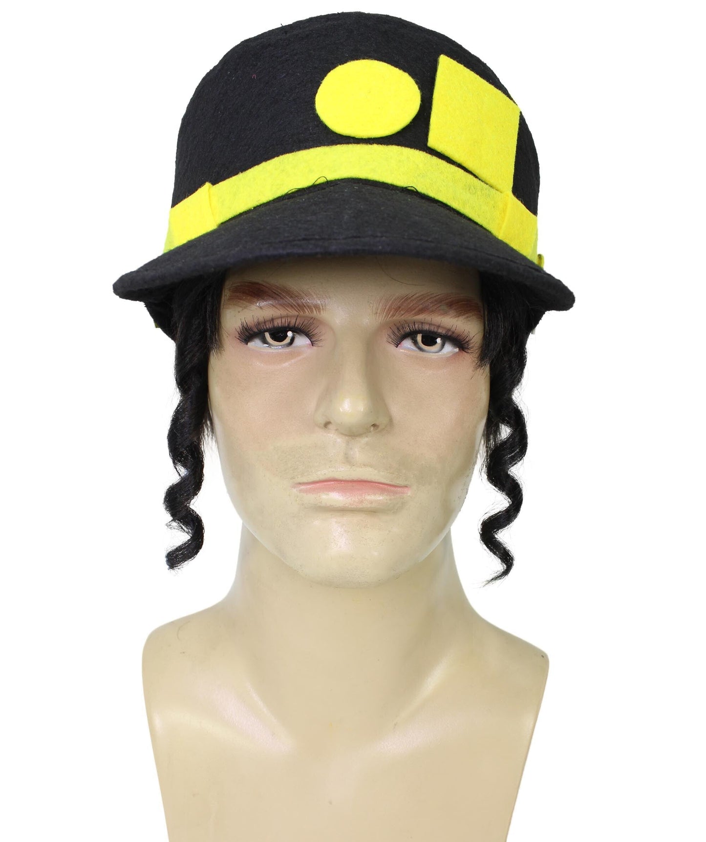 Black Short Anime Character Wig