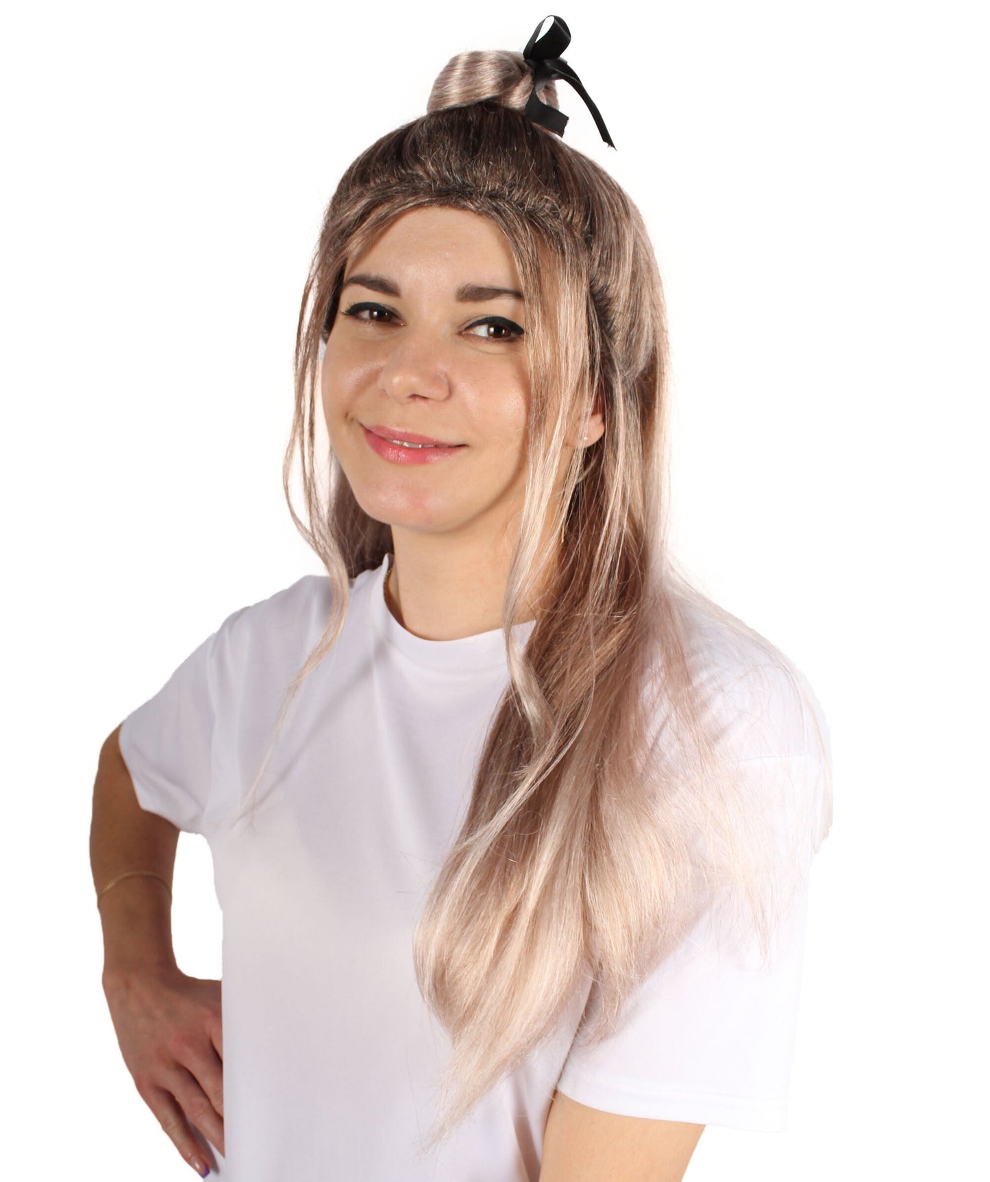 K-Pop Singer Blonde Cosplay Wig