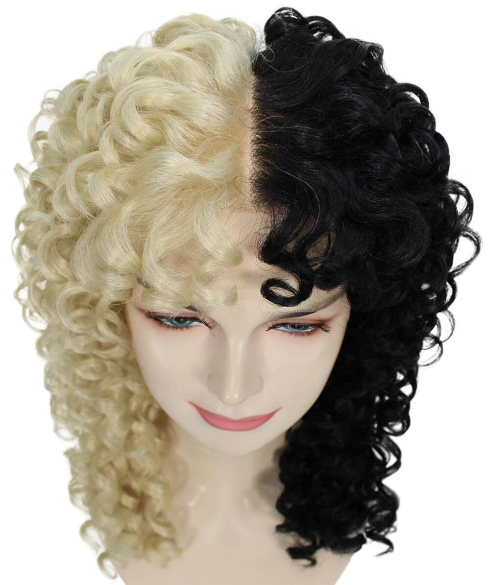 Women's Two Tone Ringlets with Light Curly Bangs | Nunique