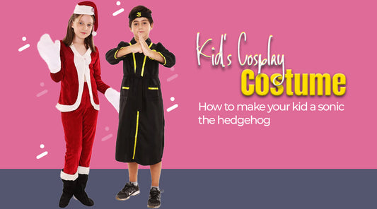 Kid's Cosplay Costume: How to Make Your Kid a Sonic the Hedgehog
