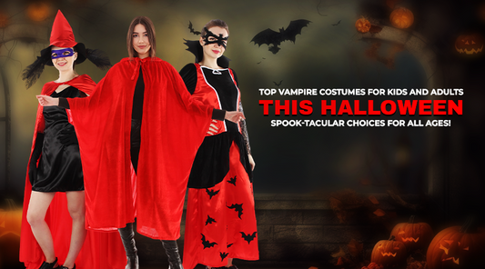 Top Vampire Costumes for Kids and Adults This Halloween: Spook-tacular Choices for All Ages!