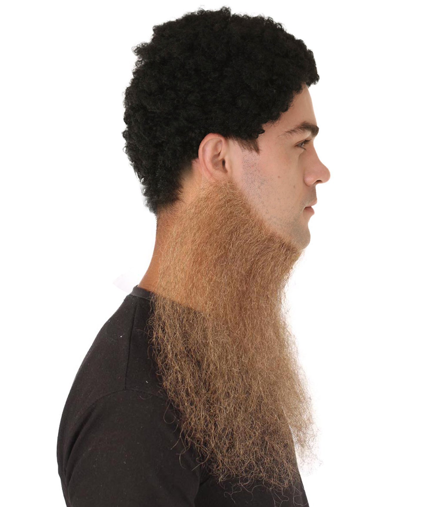 Men's Long Beard Fade Styles | Brown Fancy Facial Hair