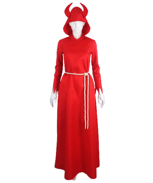 Red Hooded Devil Costume