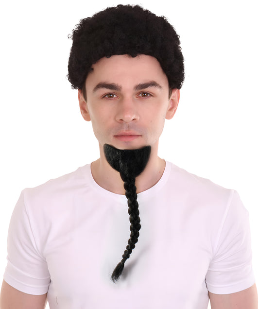 Men’s Vikings Norsemen Black Braided Vikings Goatee