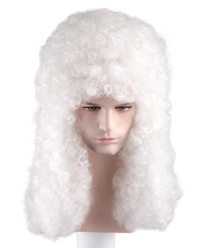 HPO Curly Sheep Wig | Whitec Color Halloween Wig