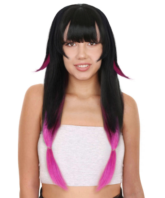 Adult Women's Anime Wig | Perfect for Halloween | Synthetic Fiber| Wig