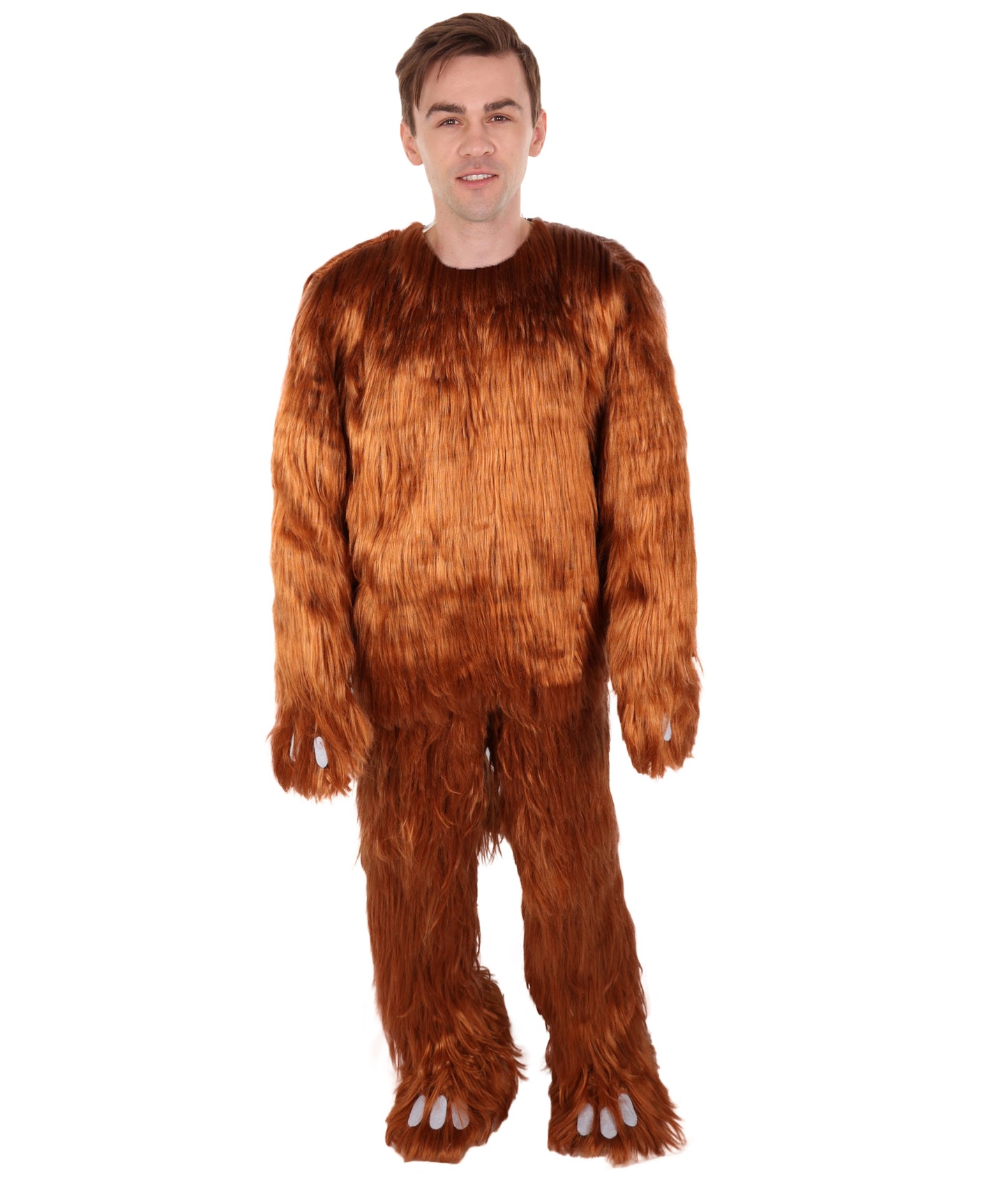 HPO Unisex Elephant Fur Costume – Plush and Cozy Animal Outfit – Perfect for Halloween and Cosplay Parties, Stage Performances – Soft Durable and Realistic Elephant Design!