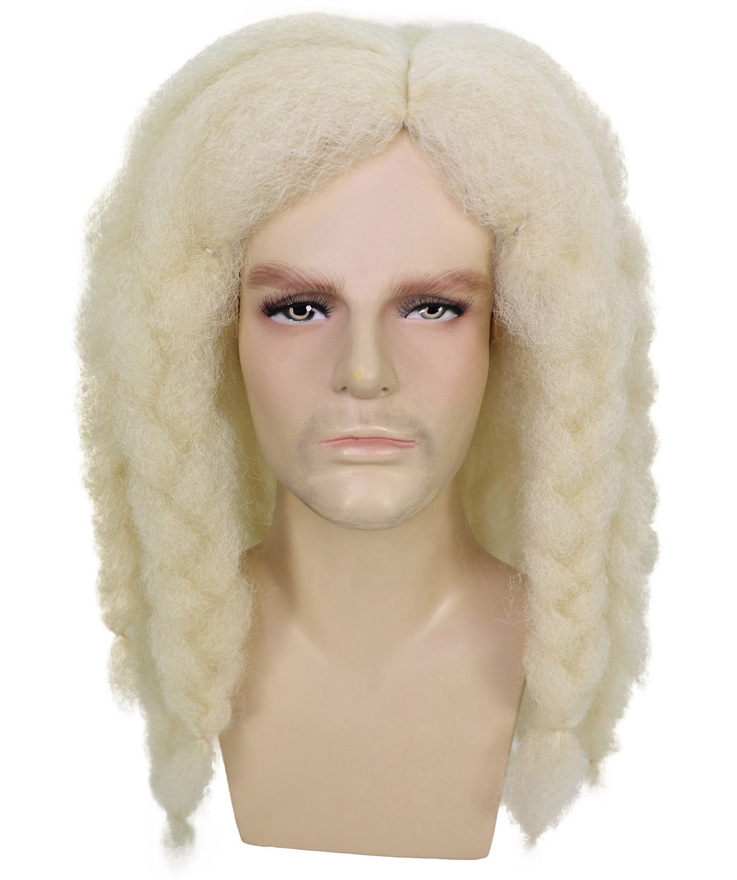 HPO Men's Famous Singer Black Dreadlocks Wig | Halloween Wig | Flame-retardant Synthetic Fiber