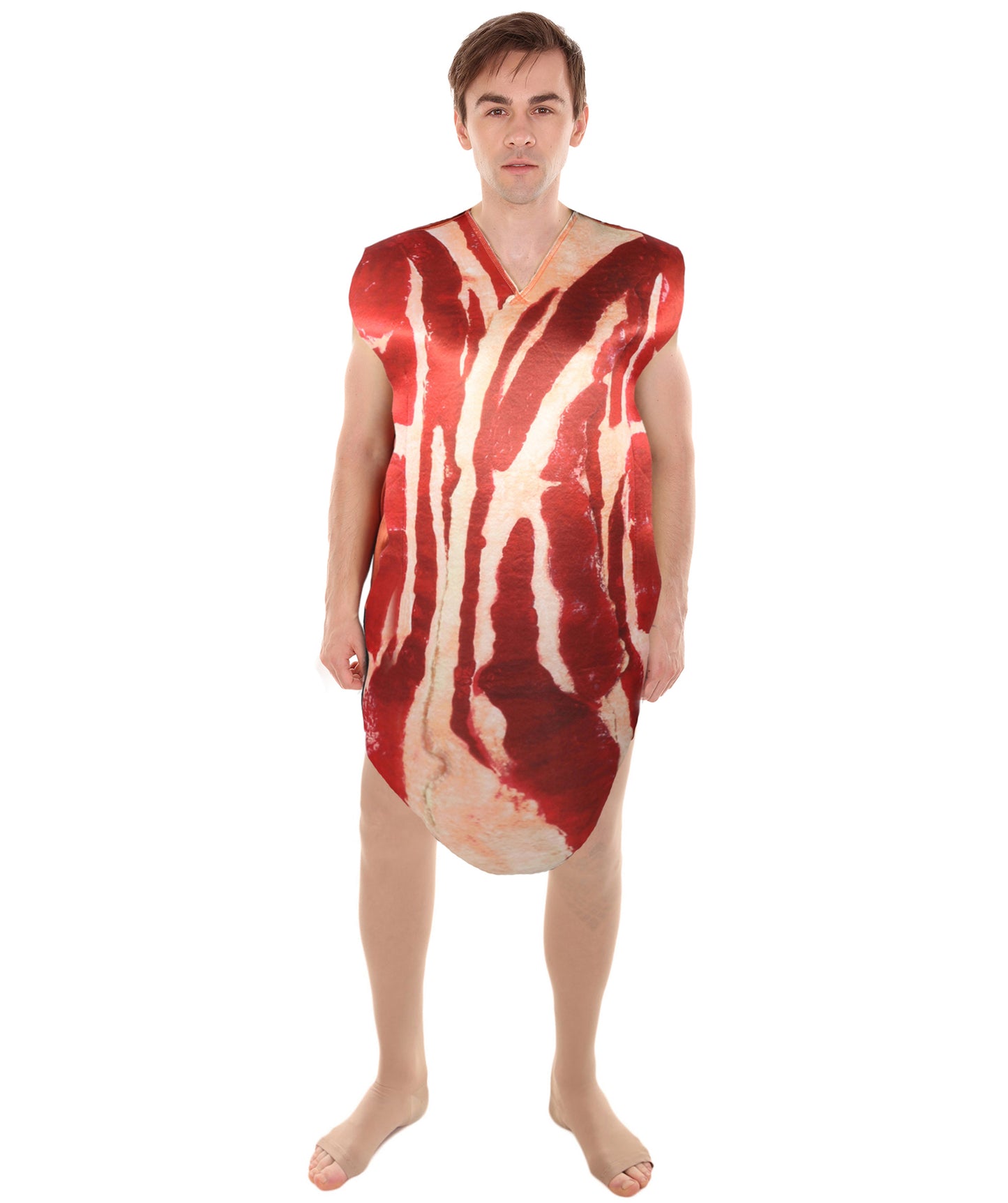 HPO Adult Unisex Food Friend Meat  and Bacon Breakfast multiple Costume | Suitable for Halloween | Flame-retardant Synthetic Fabric