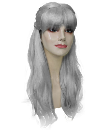 HPO Women's Curly Long Length Trendy Keepsake Multiple Color Options Wig