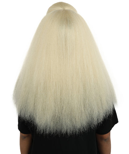HPO Teen Extreme Hairy Person Costume Bundle & Mask Set - Full-Body Hair Suit Extra-Long Costume Wig for Halloween, Cosplay & Parties - Multiple Color Options
