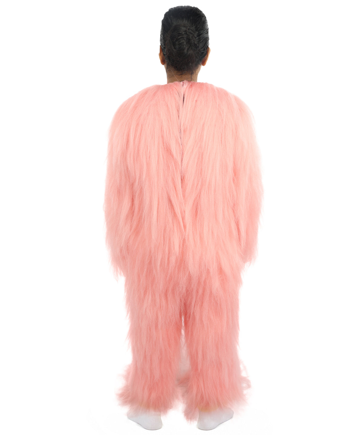 HPO Teen Extreme Hairy Person Costume Bundle & Mask Set - Full-Body Hair Suit Extra-Long Costume Wig for Halloween, Cosplay & Parties - Multiple Color Options