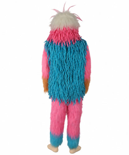 HPO Unisex Furry Multiple Furry Monster Costume & Bundle Set with Mask | Perfect for Halloween|  Perfect for Halloween|