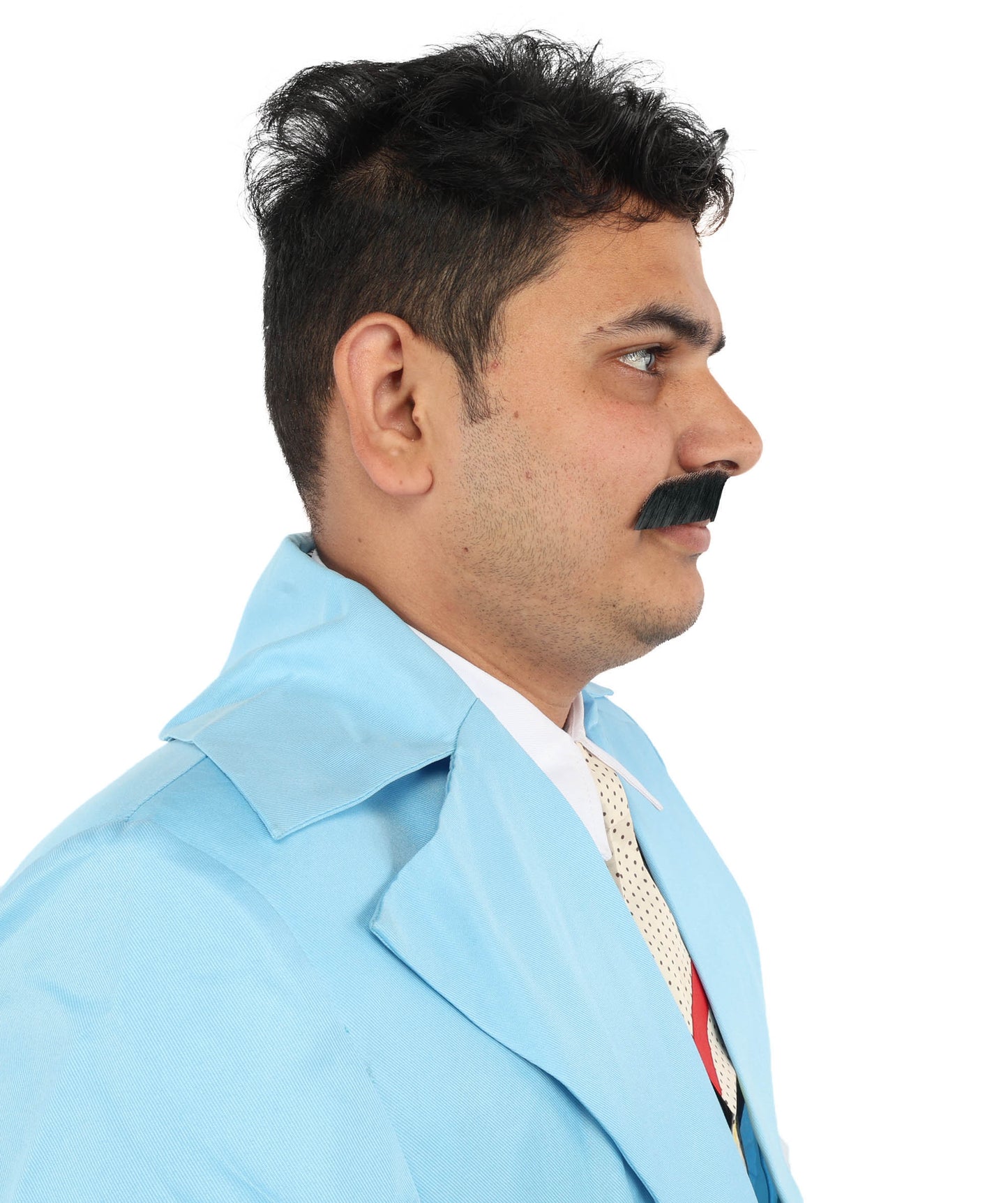 Men's Lampshade Mustache | Human Facial Hair | Multiple Colors | HPO