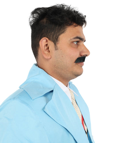 Men's Lampshade Mustache | Human Facial Hair | Multiple Colors | HPO