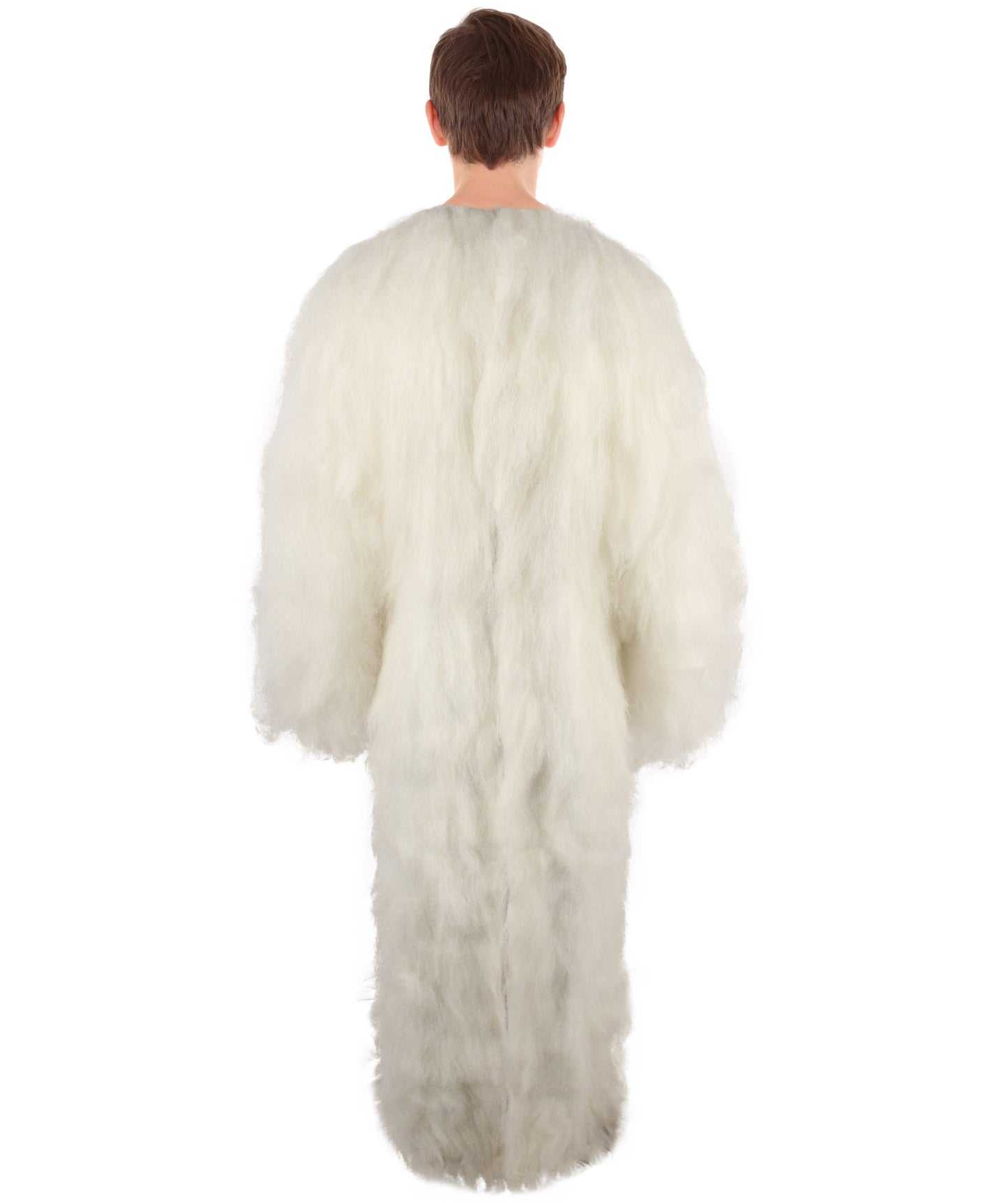 Unisex White Furry British TV Naughty Cloud Costume | Best for Halloween | Flame-retardant Synthetic Fiber