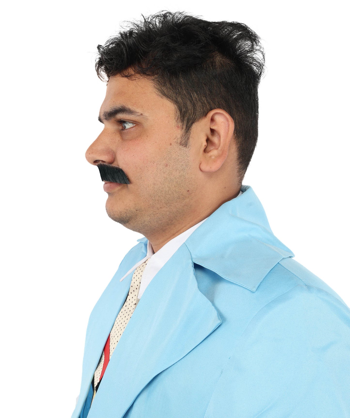Men's Lampshade Mustache | Human Facial Hair | Multiple Colors | HPO