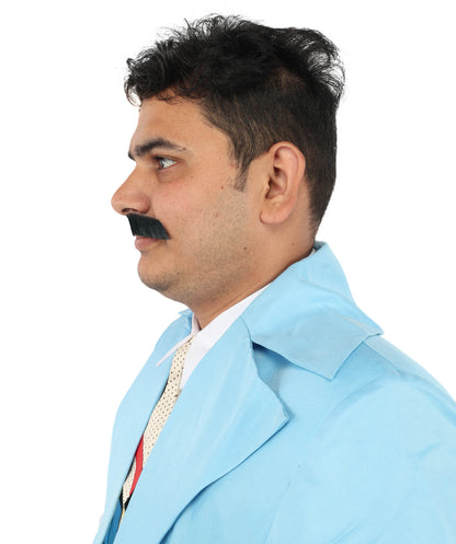Men's Lampshade Mustache | Human Facial Hair | Multiple Colors | HPO