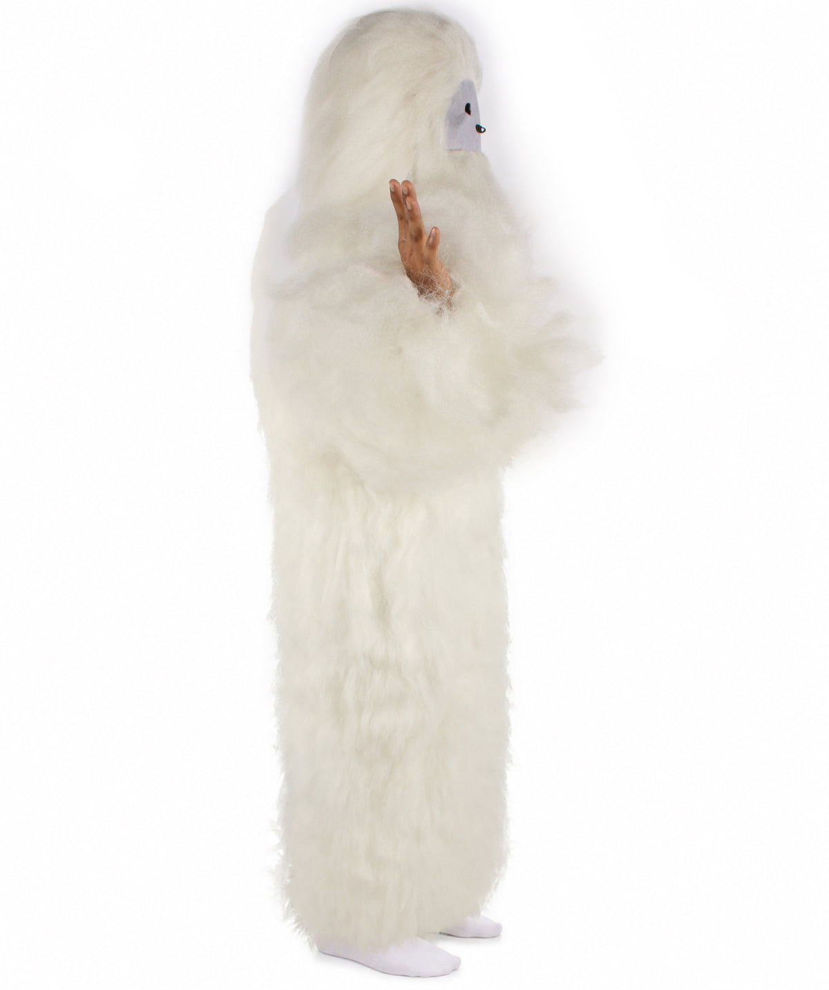 Unisex White Furry British TV Naughty Cloud Costume | Best for Halloween | Flame-retardant Synthetic Fiber