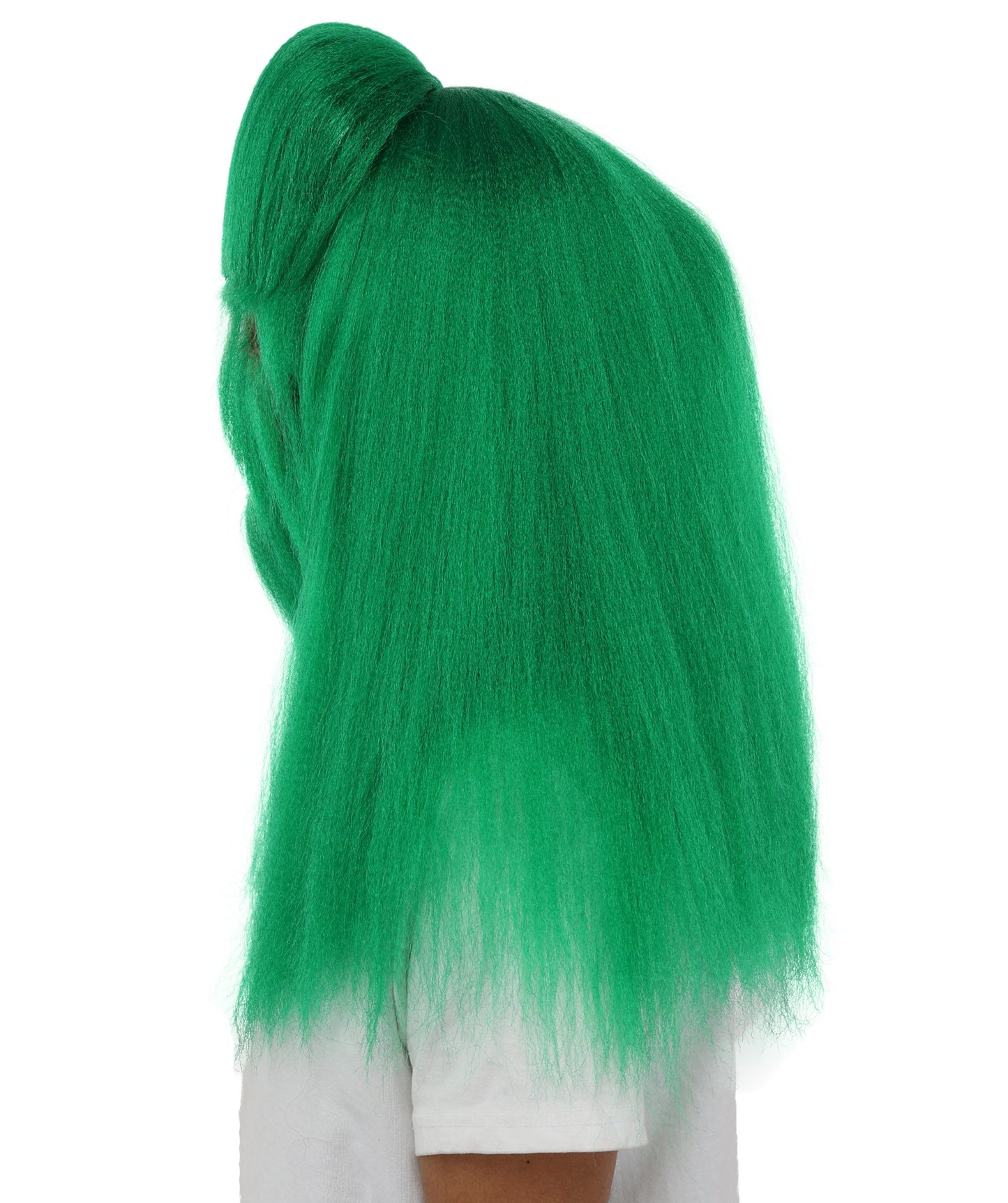 HPO Teen Extreme Hairy Person Costume Bundle & Mask Set - Full-Body Hair Suit Extra-Long Costume Wig for Halloween, Cosplay & Parties - Multiple Color Options