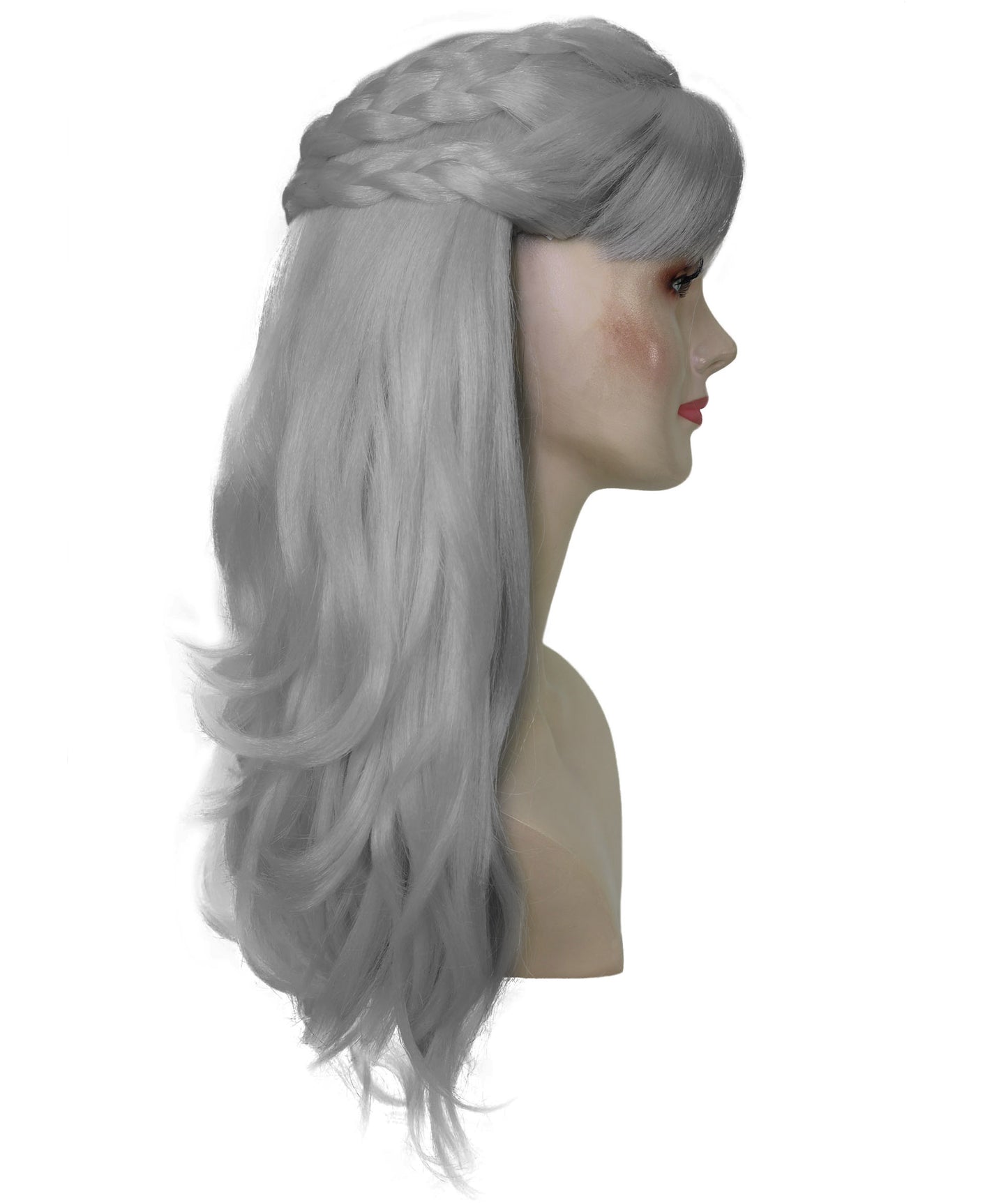 HPO Women's Curly Long Length Trendy Keepsake Multiple Color Options Wig