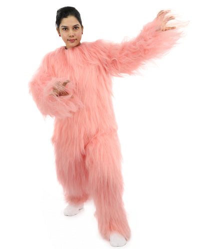 HPO Teen Extreme Hairy Person Costume Bundle & Mask Set - Full-Body Hair Suit Extra-Long Costume Wig for Halloween, Cosplay & Parties - Multiple Color Options