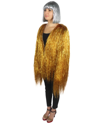 HPO Women's Party Tinsel Costume Set | Multiple Color Options | Suitable for Halloween |  Tinsel Material